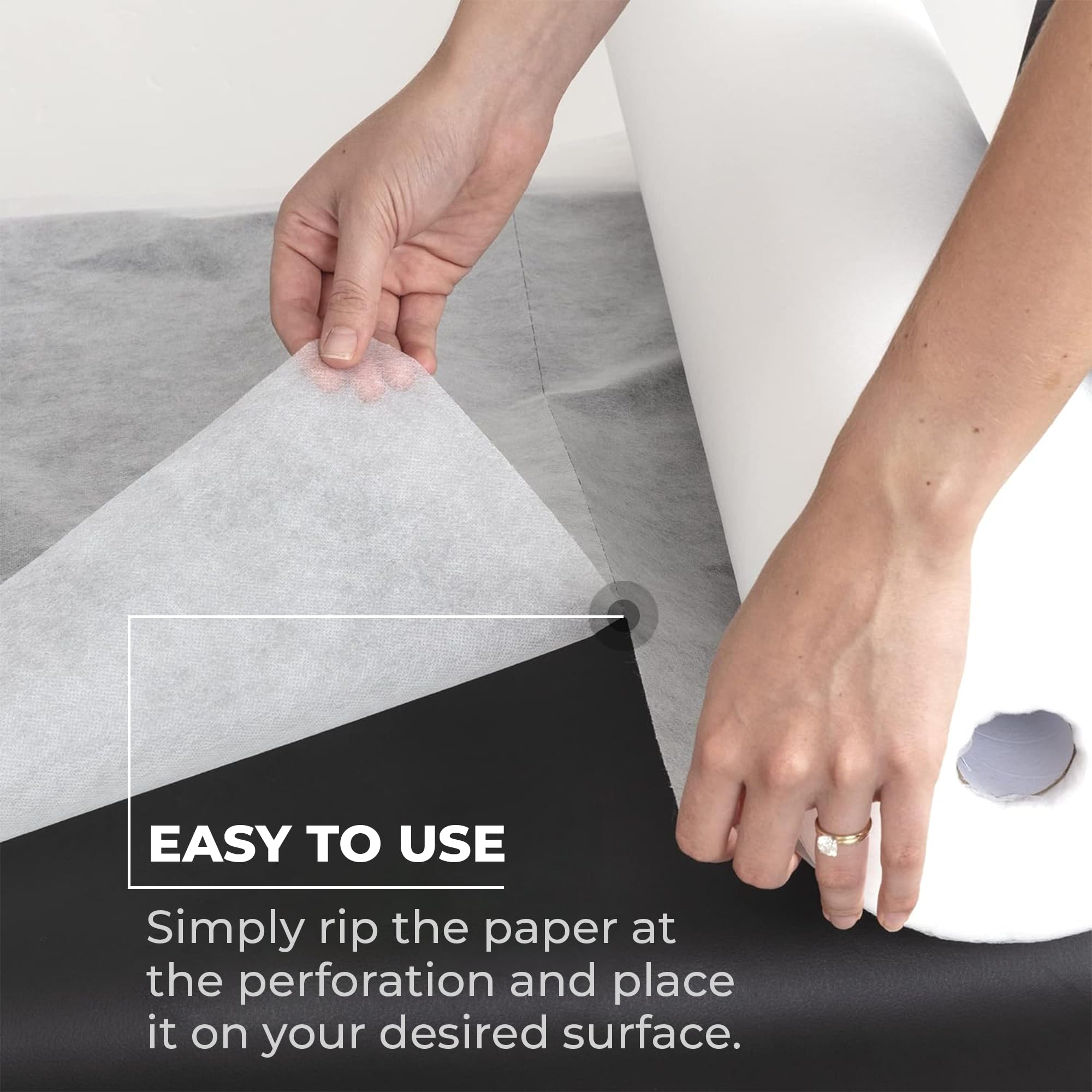 MASERTIO soft-absorbent 30gsm sheets provide comfortable, spill-safe coverage.