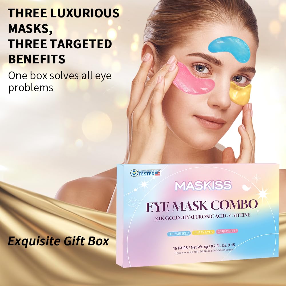 Maskiss gift-ready eye care set ideal for women and teens
