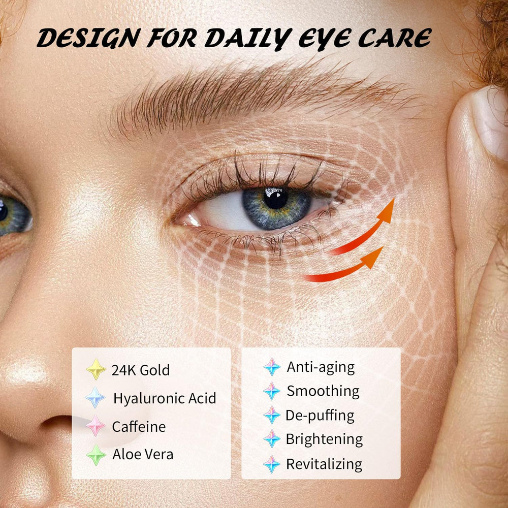 Maskiss caffeine eye patches promote circulation for refreshed-looking eyes.