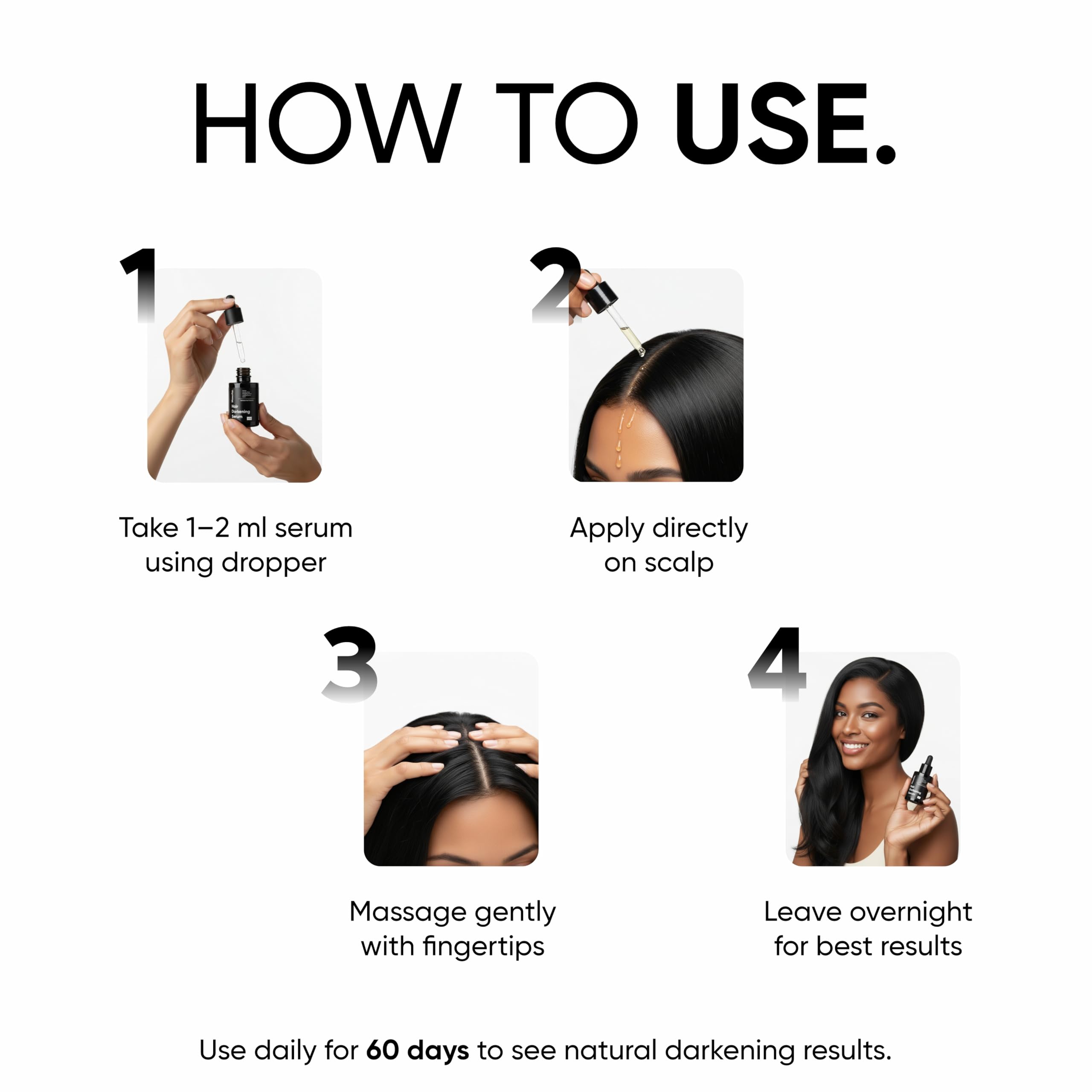 Masofta beard application demonstrates possible beard darkening and grooming results.