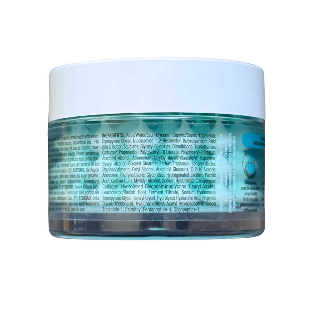 masque BAR 50ml bottle and spatula view emphasizes easy dosing and cleanliness