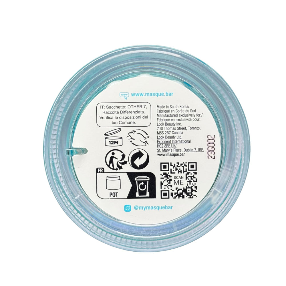 masque BAR radiant skin finish portrait implies refreshed, healthy-looking glow