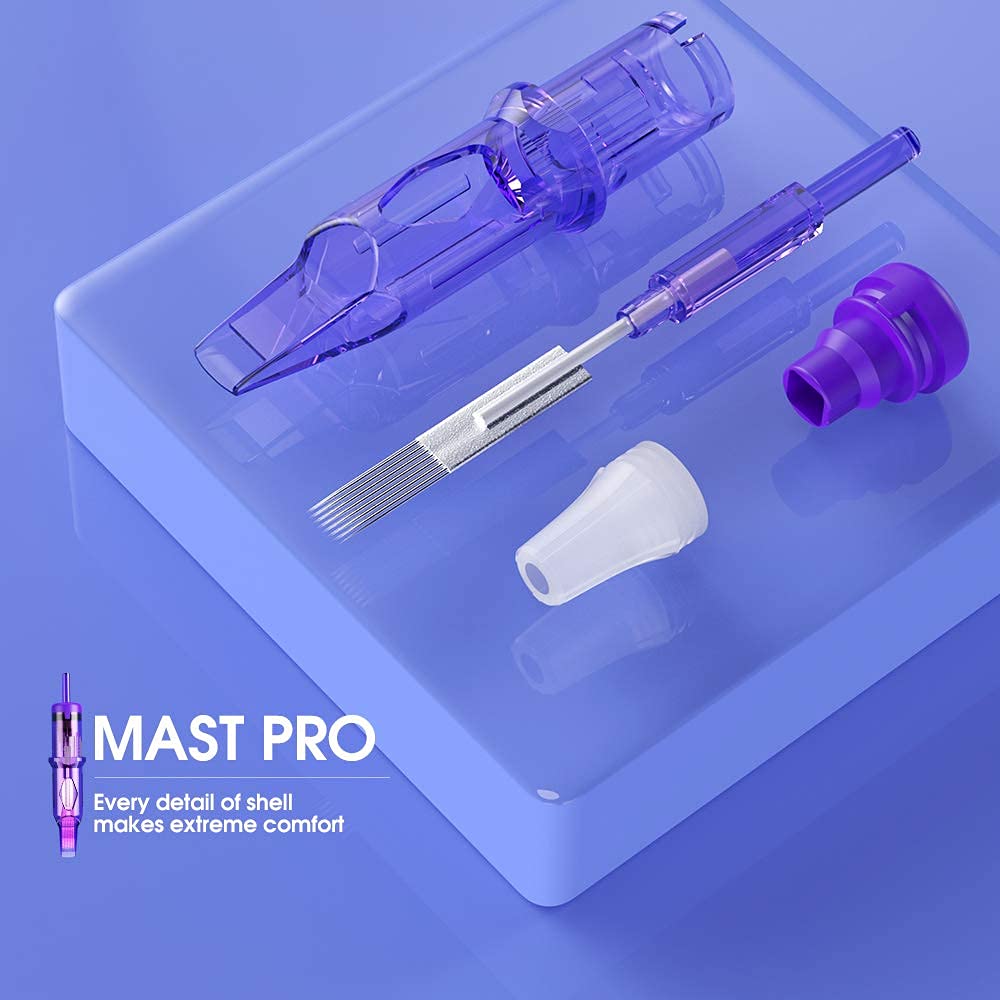 Mast Pro easy cleaning between color changes.