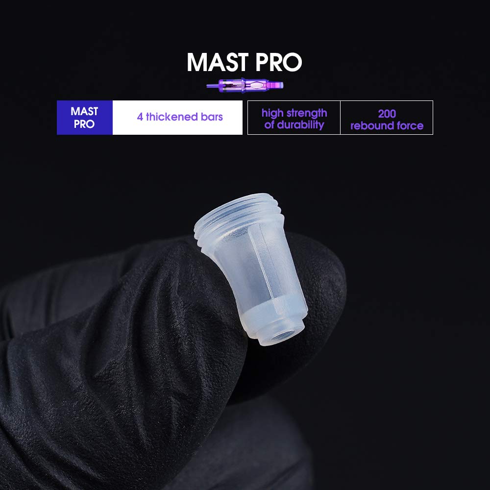 Mast Pro tension design reduces machine stress.