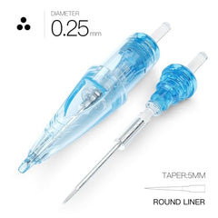 MAST TATTOO WJX disposable needles round liner-0803RL offer precise lining.