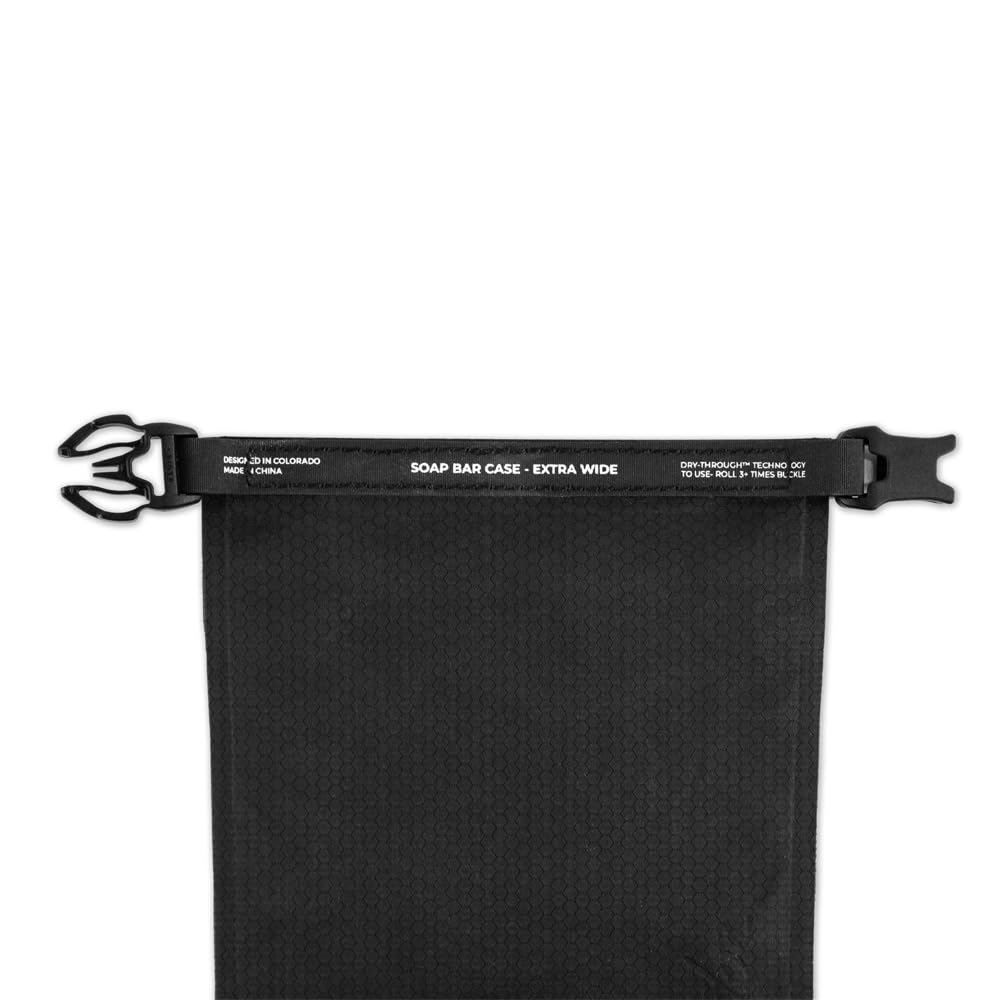 Matador Soap Bar Case XL rolled compactly saves space in luggage