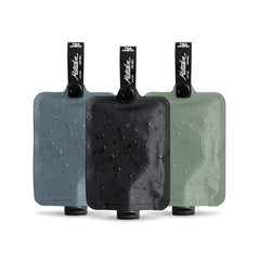 Matador Toiletry Bottles 3-Pack profile view highlighting compact travel design