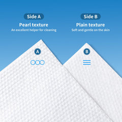Matern'ella hanging dry wipes thick-soft material feels plush and highly absorbent during cleansing.