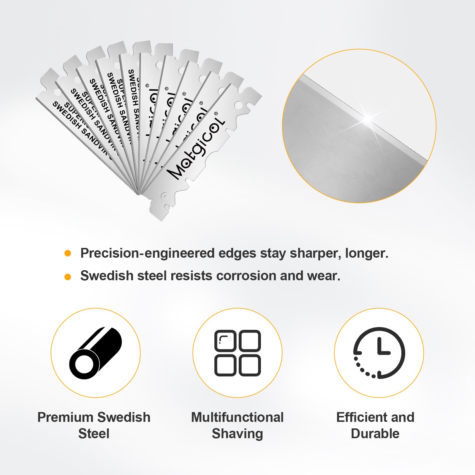 MATGICOL precision-tested blades ensure reliable performance through standardized production workflows.