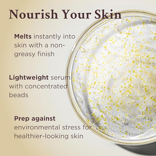 MATKAS Serum being applied to the cheek suggests quick absorption and glow