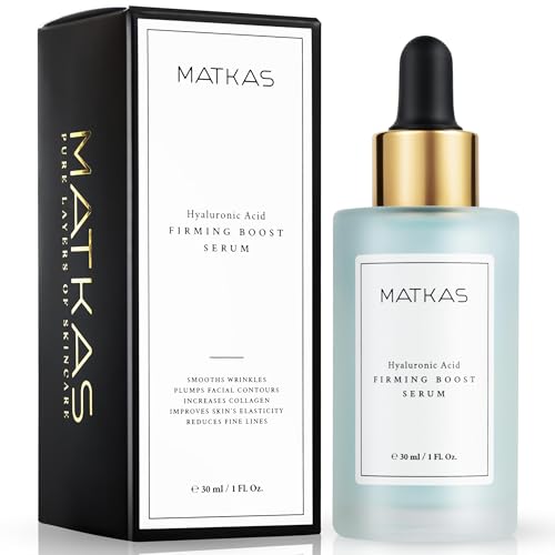 MATKAS Korean Firming Boost Serum bottle — hydrating anti-aging formula.