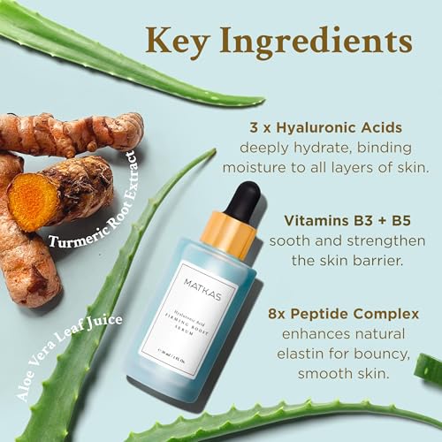 MATKAS Serum texture — velvet finish after application on dry skin.