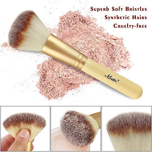 Matto aesthetic full view shows 10-piece set ready for daily makeup
