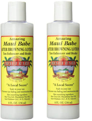 Maui Babe After Browning 8oz two-pack bottle for post-sun skin care