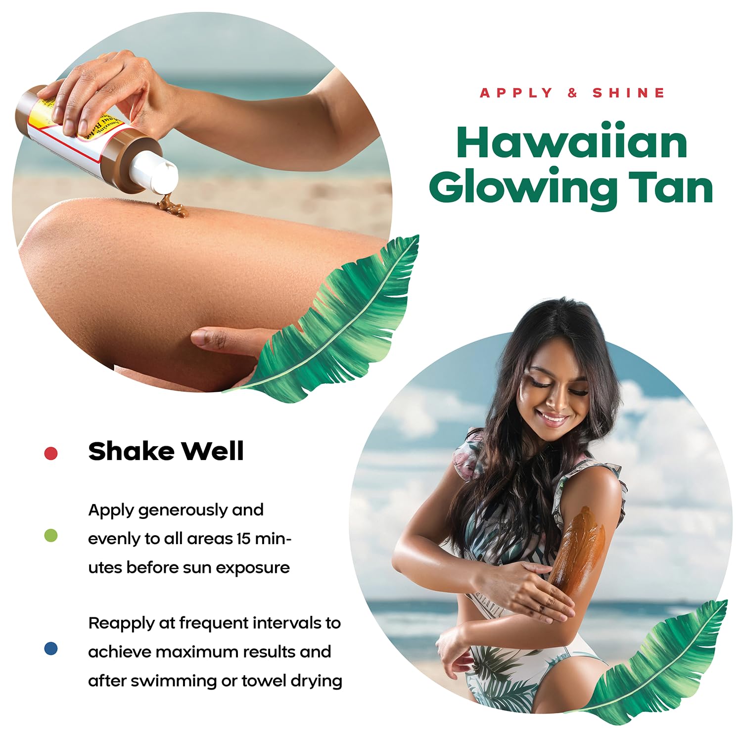 Maui Babe Browning Lotion made-in-USA packaging conveys quality, trust, and outdoor skincare.