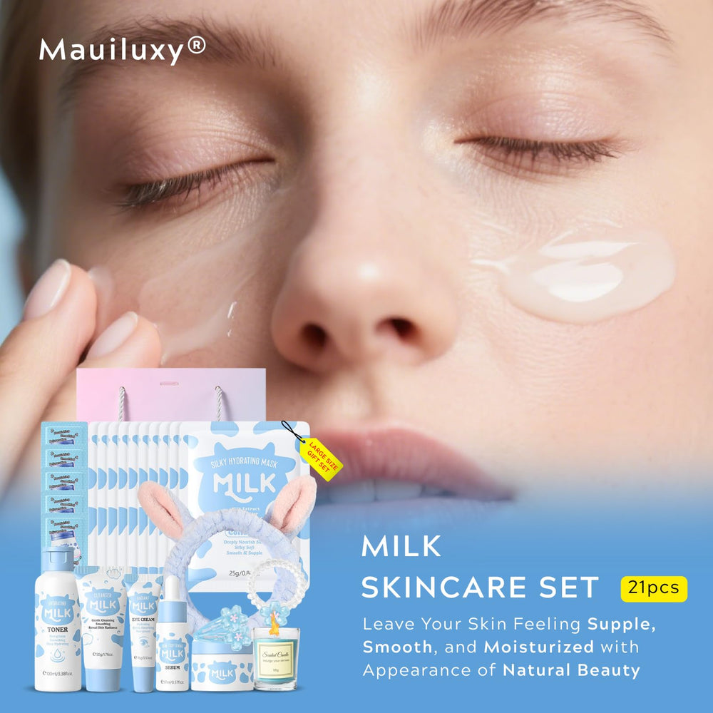 Mauiluxy Hydrating Mask 10pcs offers a moisture reset.