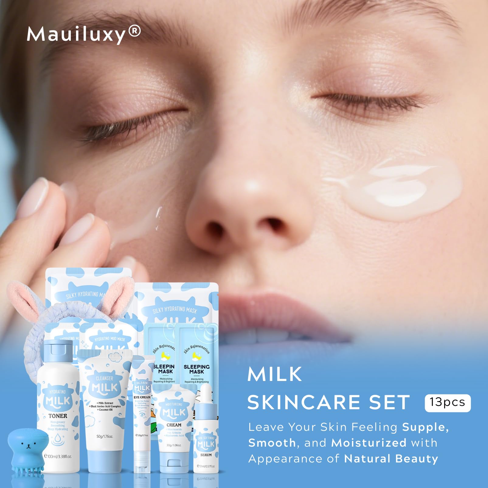 Mauiluxy face cream provides lasting hydration without greasiness