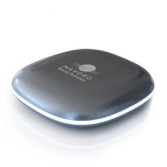 Mavoro LED travel makeup mirror with 1x and 10x magnification for detailed grooming.