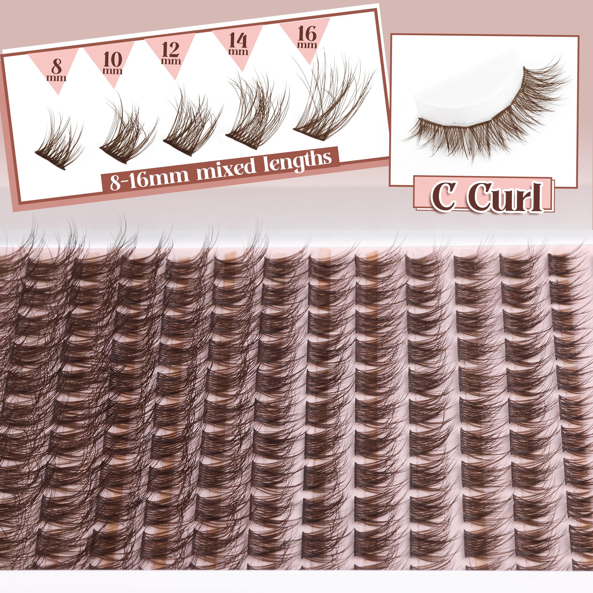 Mavphnee bond and seal lash glue highlights quick-dry, strong hold.