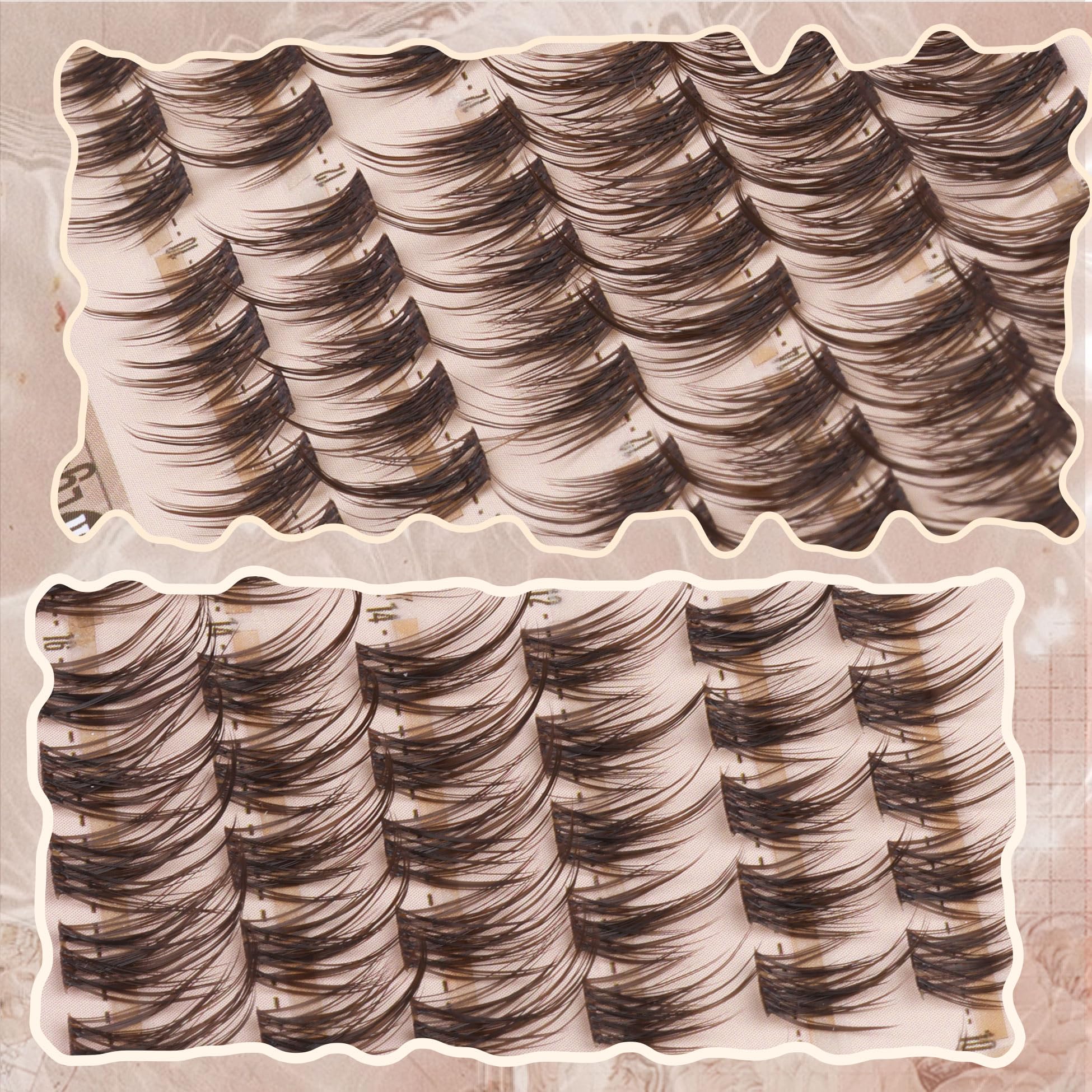 Mavphnee Brown Lash Application DIY Easy enables simple home setup.