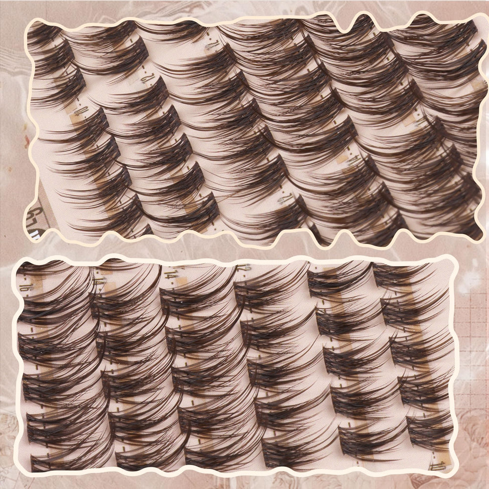 Mavphnee Brown Lash Application DIY Easy enables simple home setup.