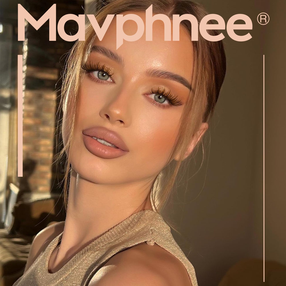 Mavphnee brown lash clusters in 10-16mm offer customizable length for everyday or special occasions