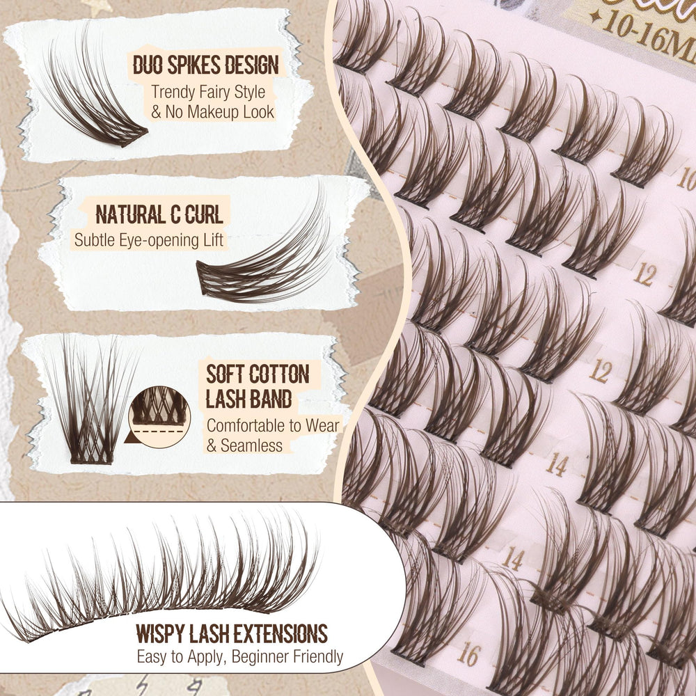 Mavphnee wispy design offering natural, feathery volume.