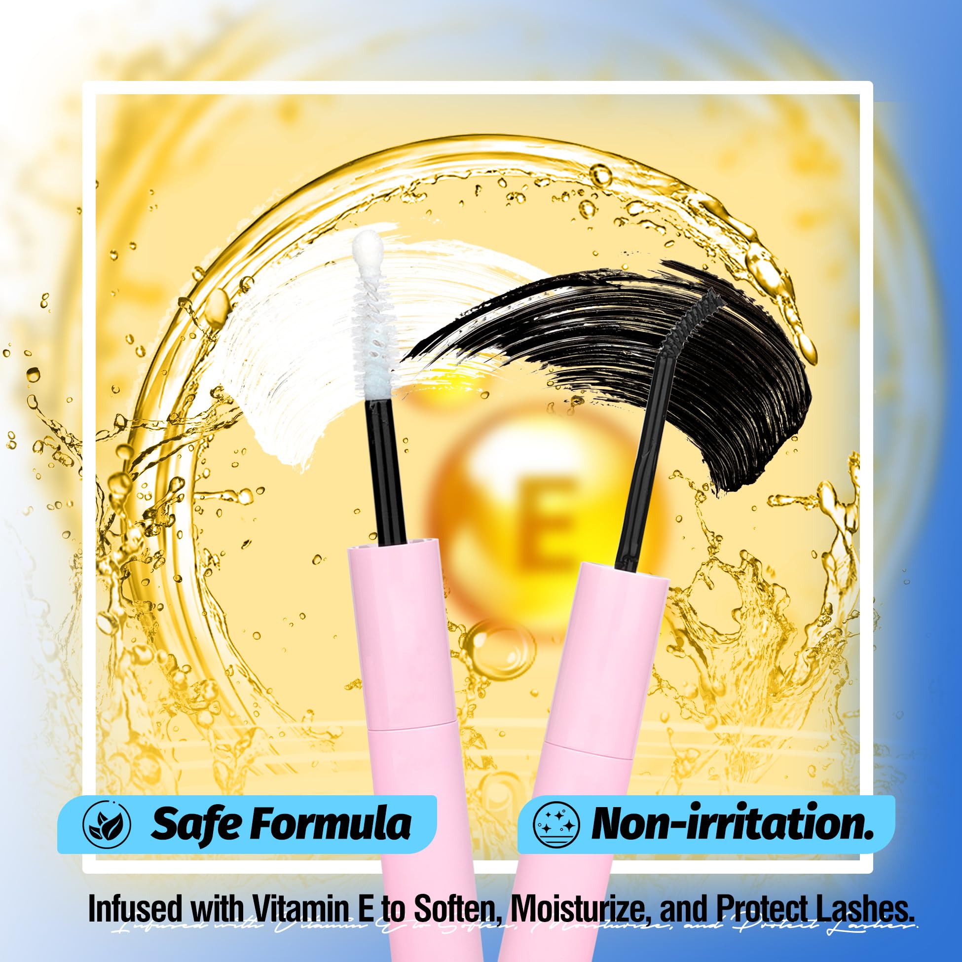 Mavphnee cluster-lashes extensions use-friendly glue secures individual clusters.