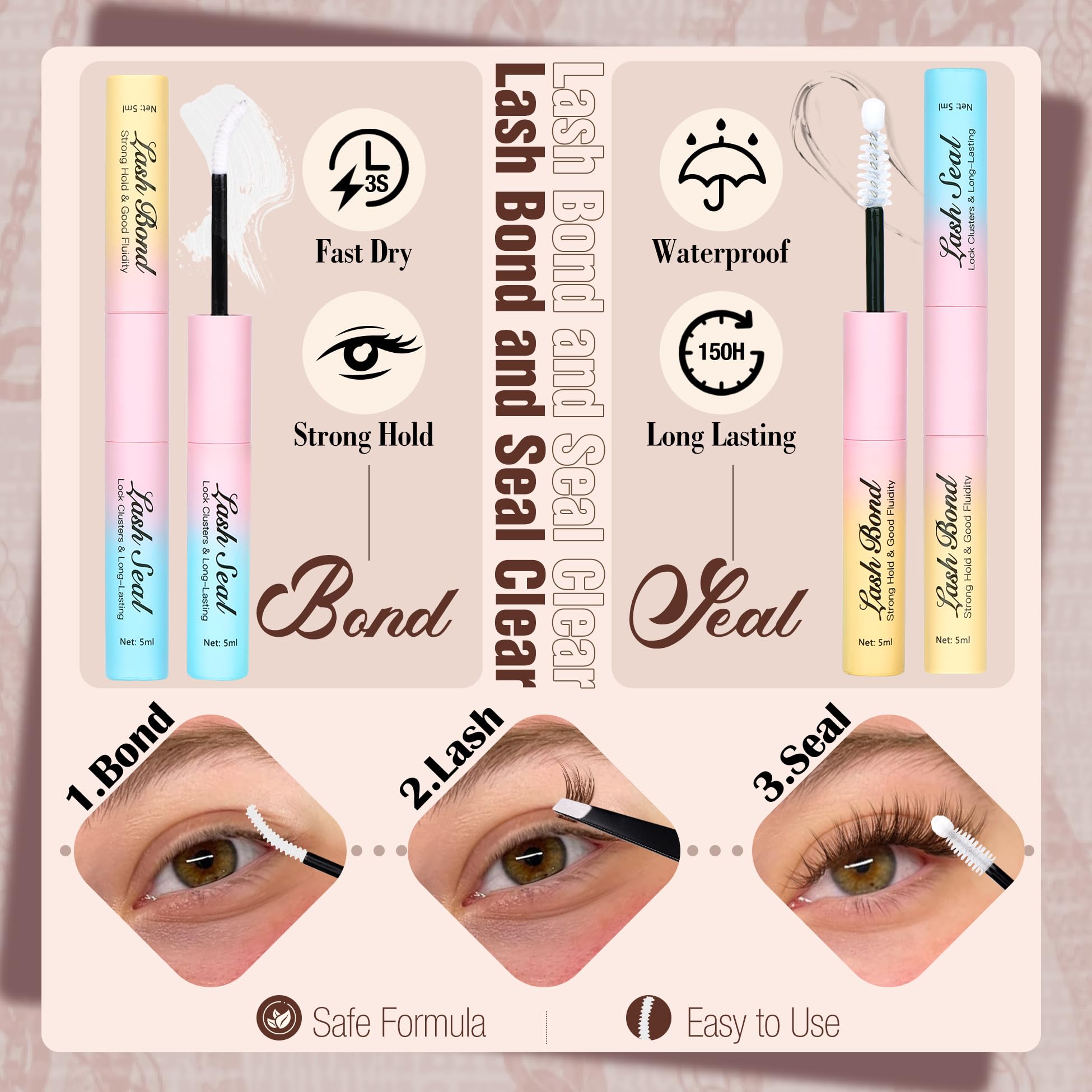 Mavphnee reusable lash clusters maintain volume across wears.