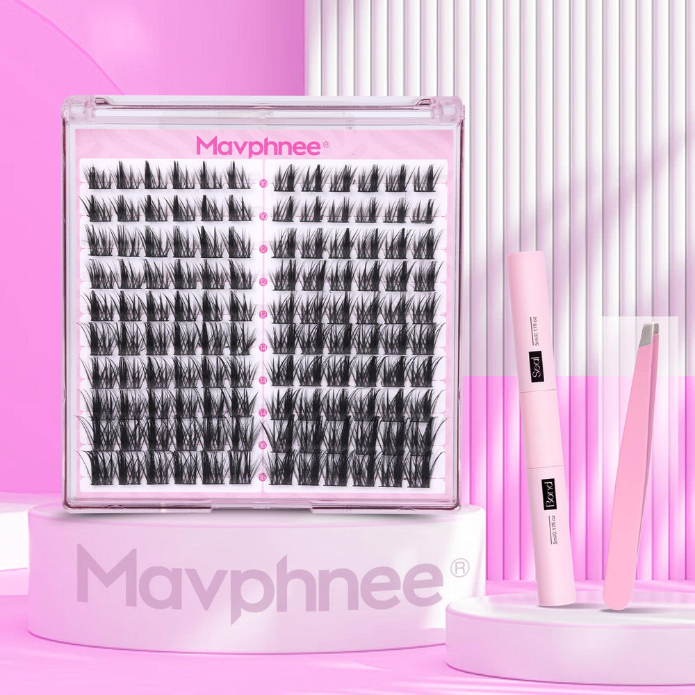 Mavphnee day-to-night lash look suits any mood or occasion.