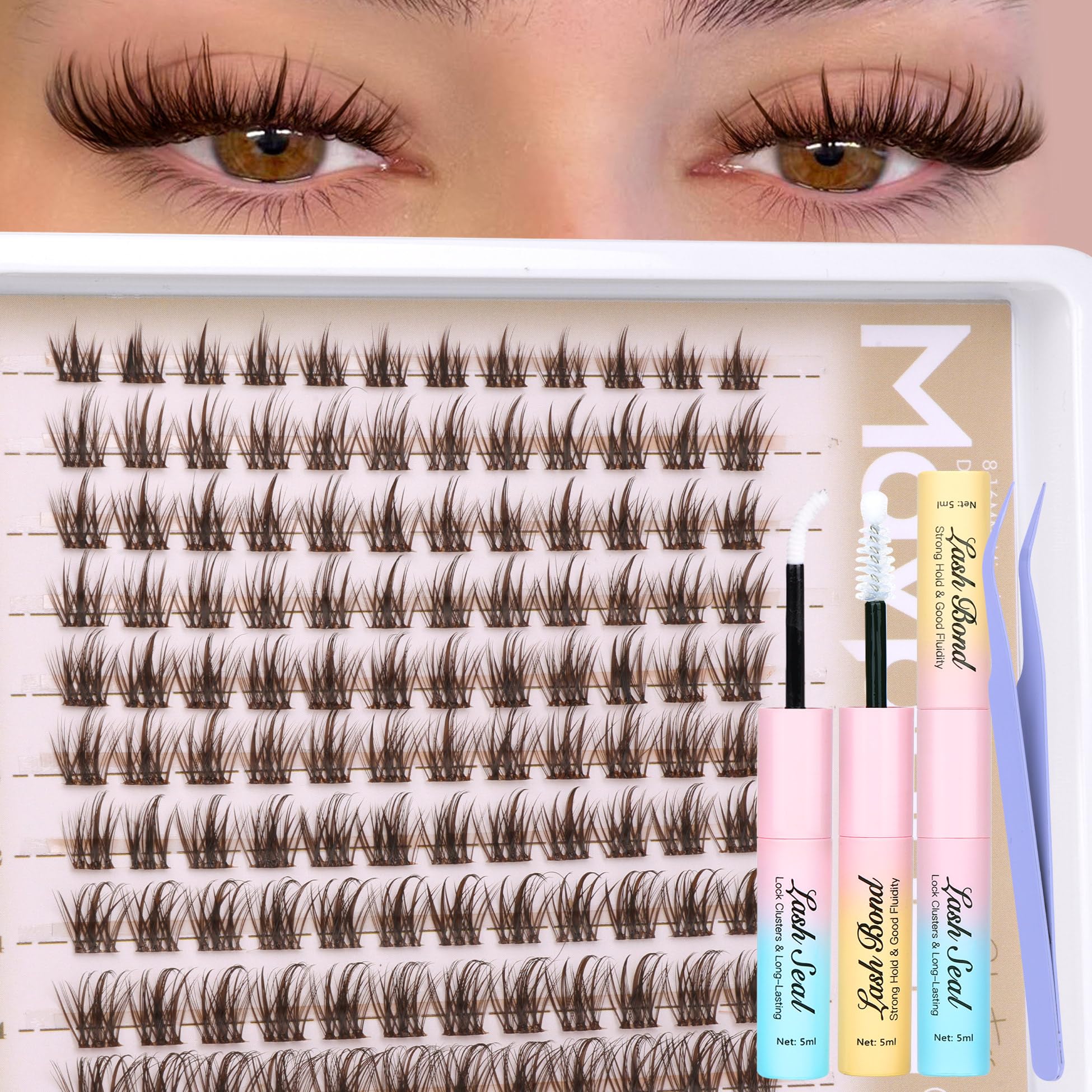 Mavphnee beginner-friendly DIY lash kit enabling salon-like results at home.