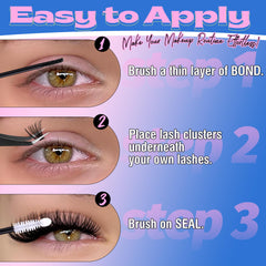 Mavphnee dual-protection seal protects lashes against dirt and oils.
