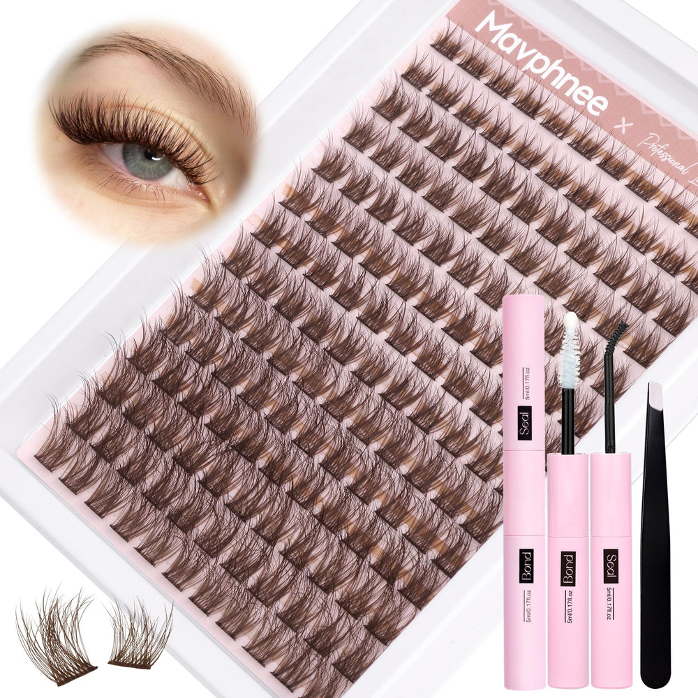 Mavphnee eyelash extension tweezers offer precise, mess-free application.