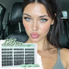 Mavphnee Fairy Lash Clusters spiky lashes deliver dramatic texture for editorial-worthy looks.