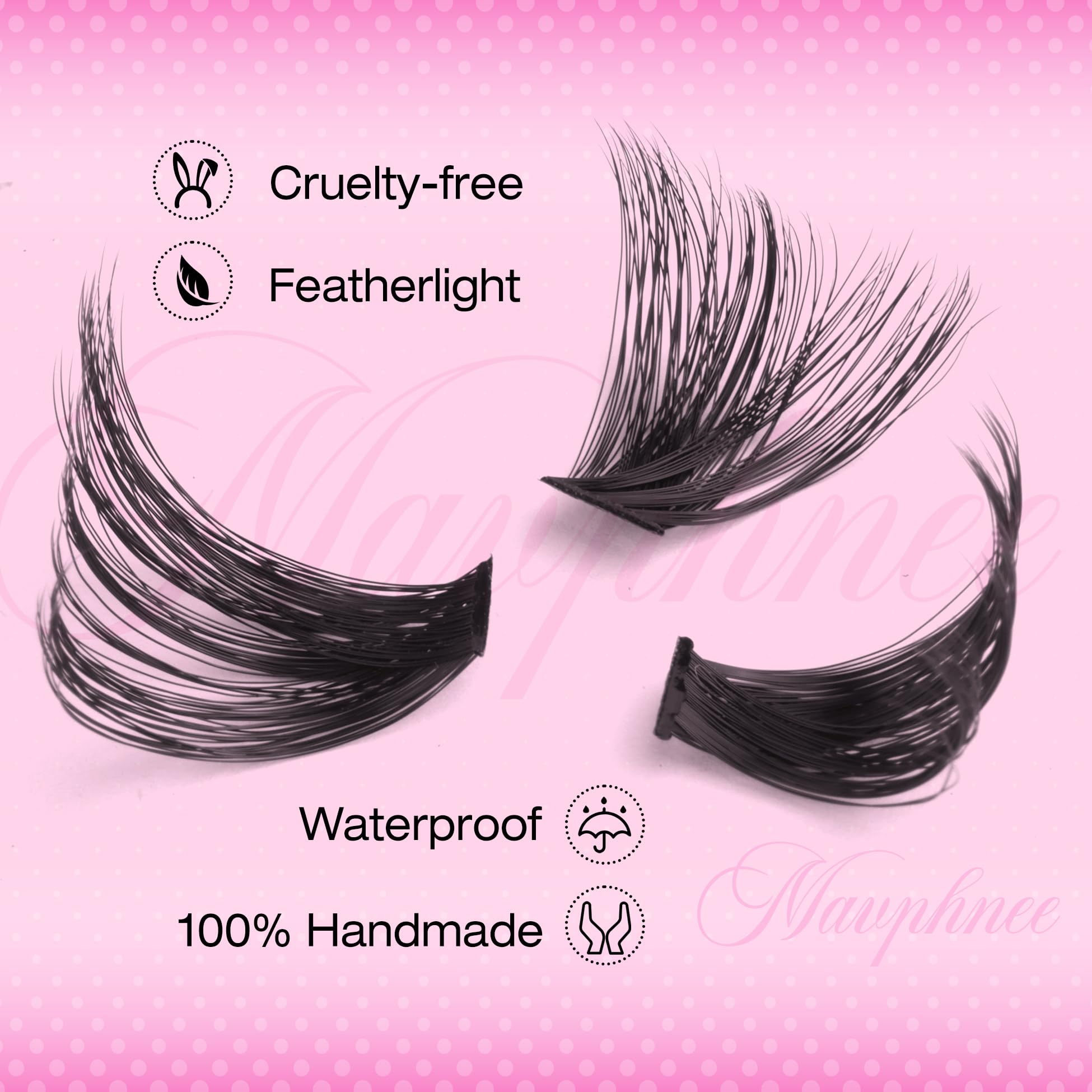 Mavphnee Precision tweezers for accurate lash placement.