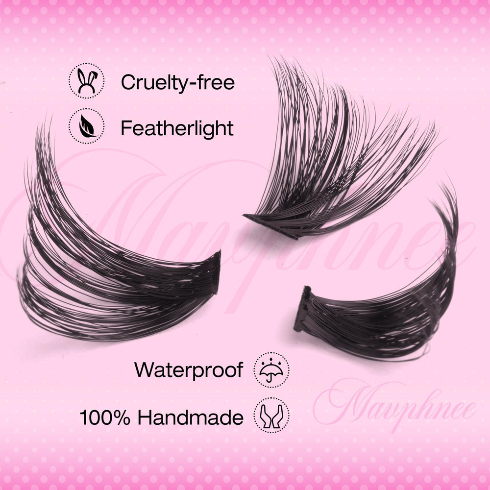 Mavphnee Precision tweezers for accurate lash placement.