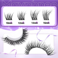Mavphnee lash remover assists easy cleanup without damaging natural lashes.