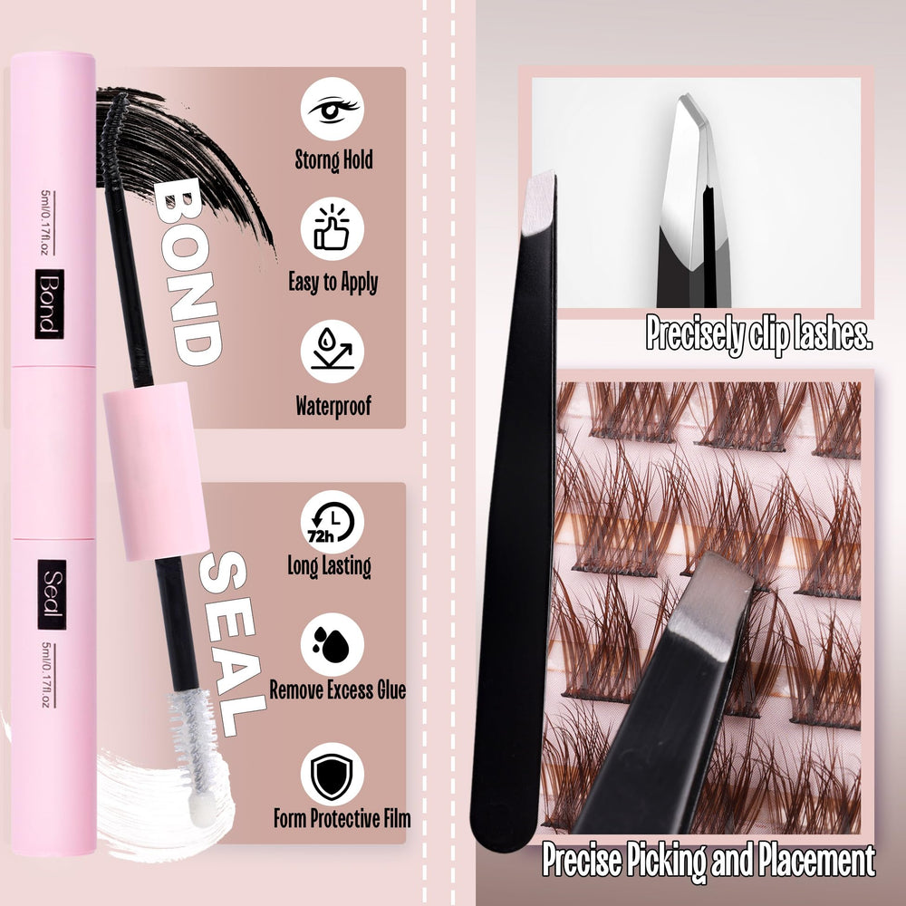 Mavphnee lightweight lashes provide comfortable all-day wear.
