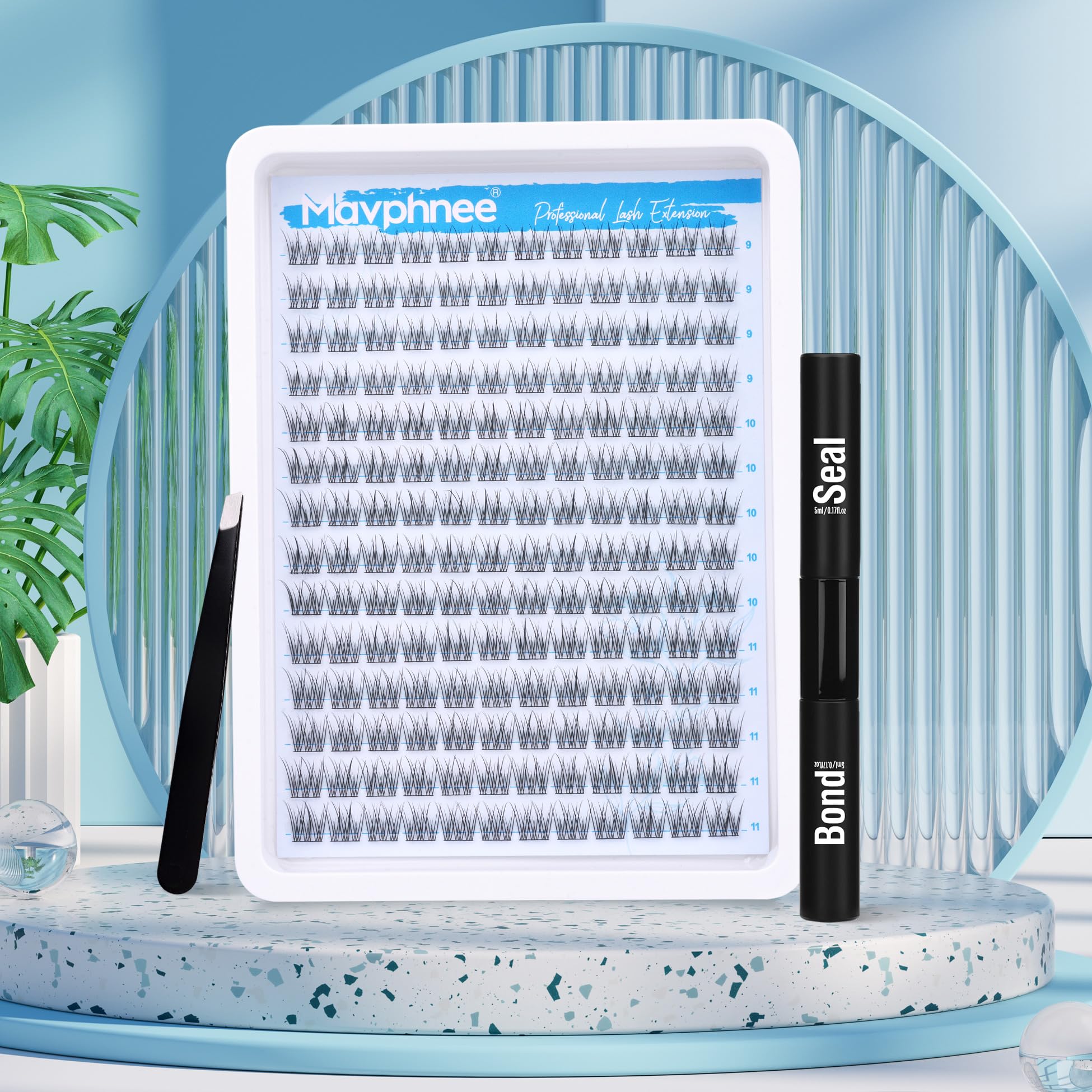 Mavphnee at-home lash kit for simple DIY extensions.