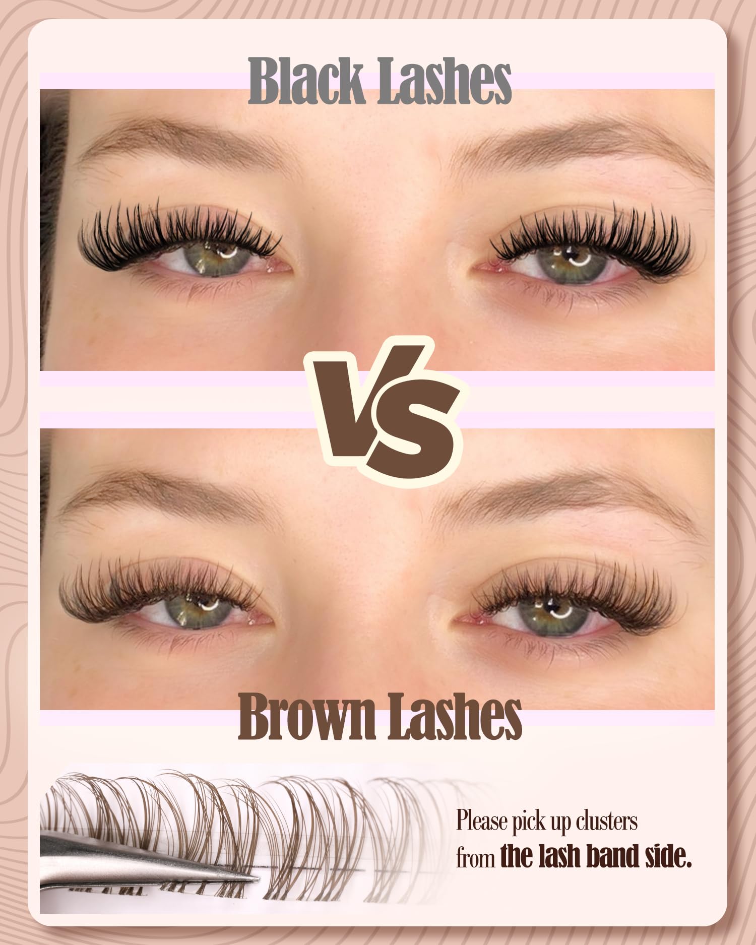 Mavphnee natural brown look blends with blondes for a soft enhancement.
