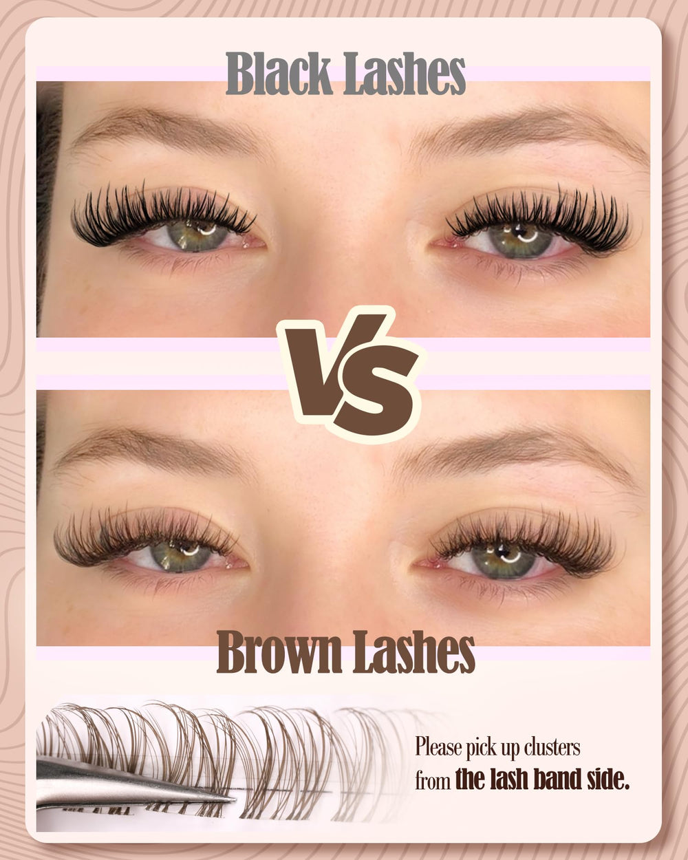 Mavphnee natural brown look blends with blondes for a soft enhancement.