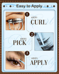Mavphnee pre-mapped lash clusters left-right symmetry for balanced eyes
