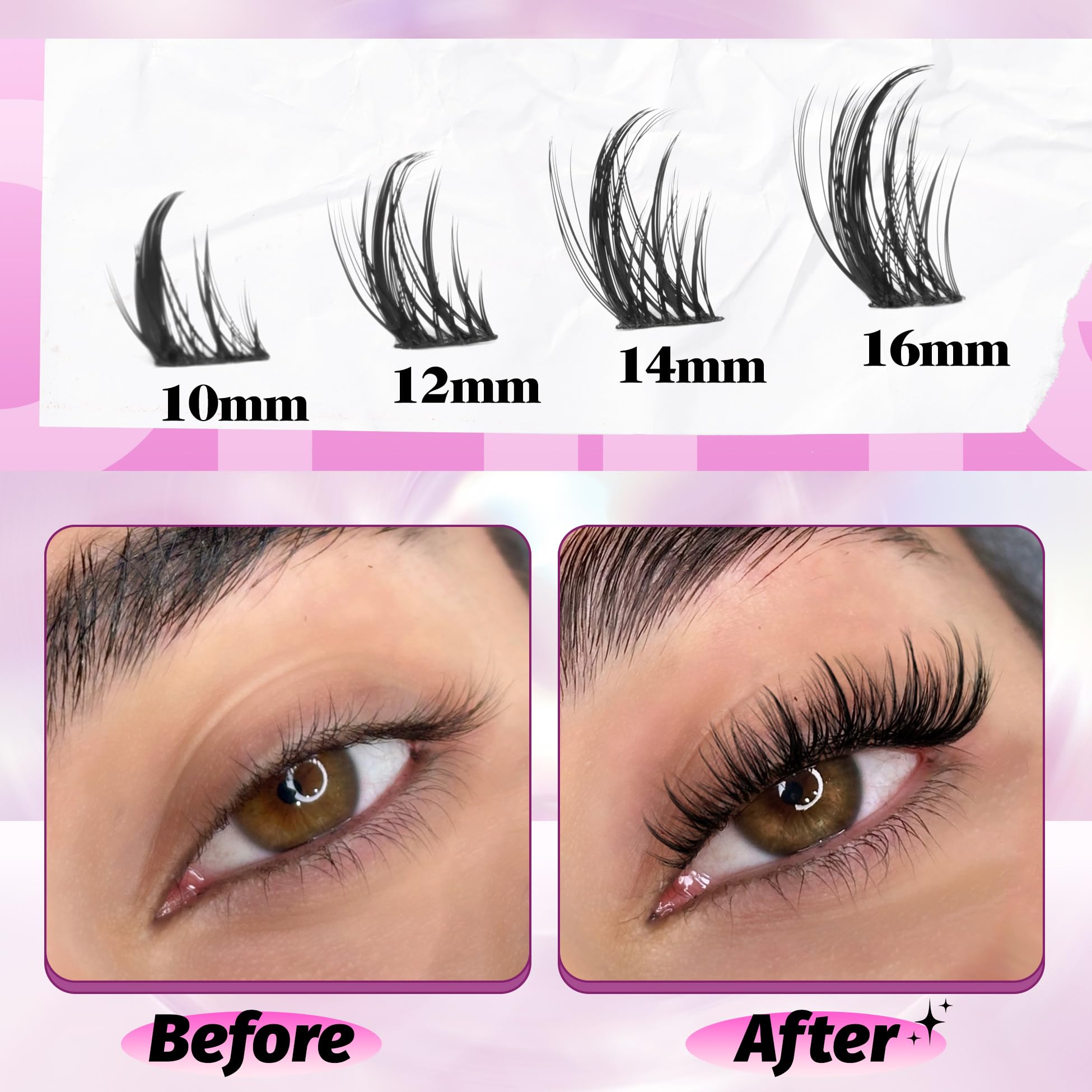 Mavphnee precision lash tweezers for easy, accurate application.