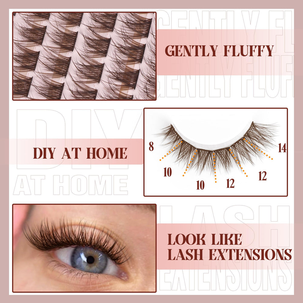 Mavphnee reusable brown clusters maintain shape with minimal shedding.
