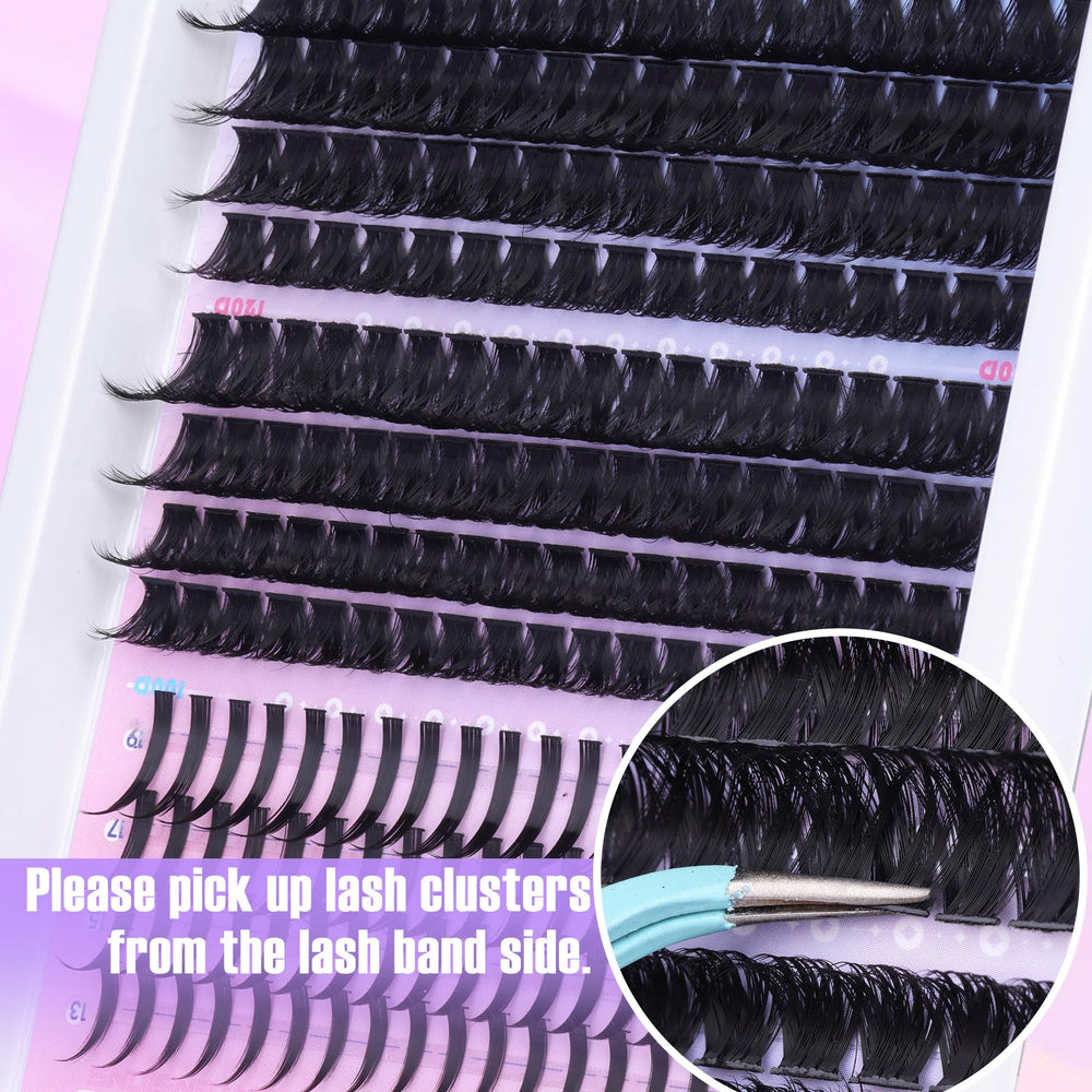 Mavphnee lash clusters reusable for 15+ wears