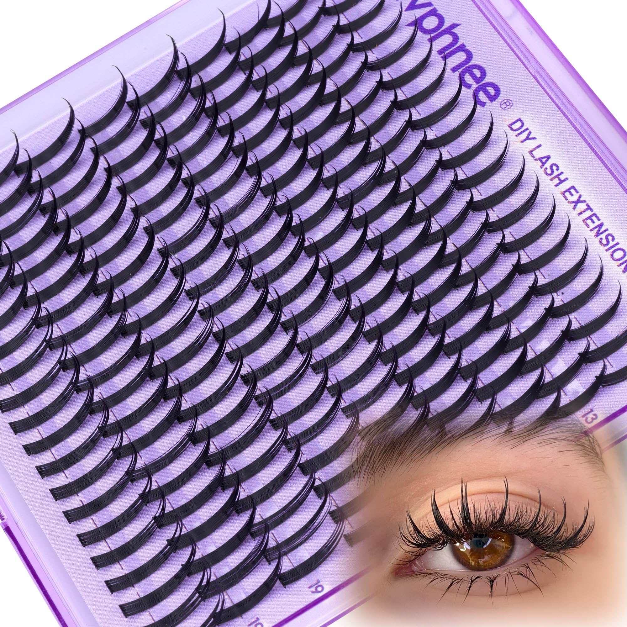 Mavphnee reusable lash spikes storage case keeping shape.