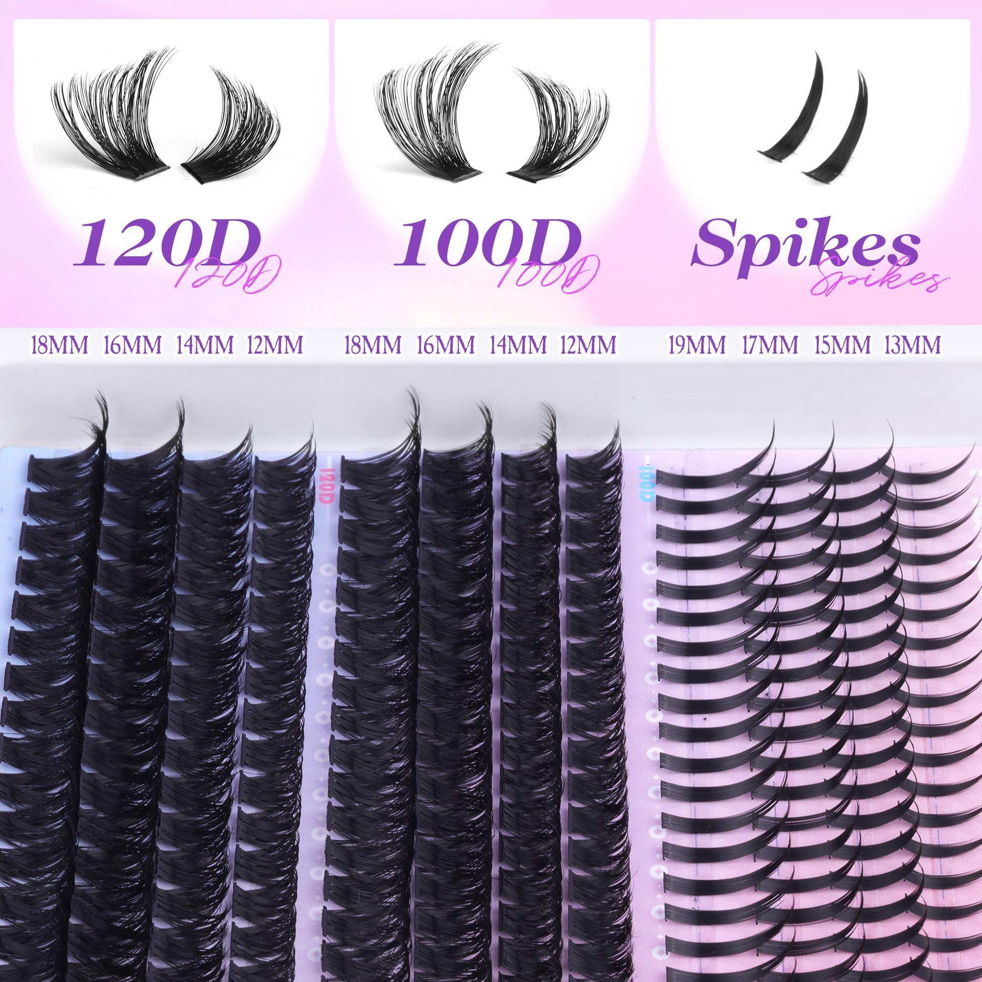 Mavphnee 120D ultra-dense lashes for bold fullness