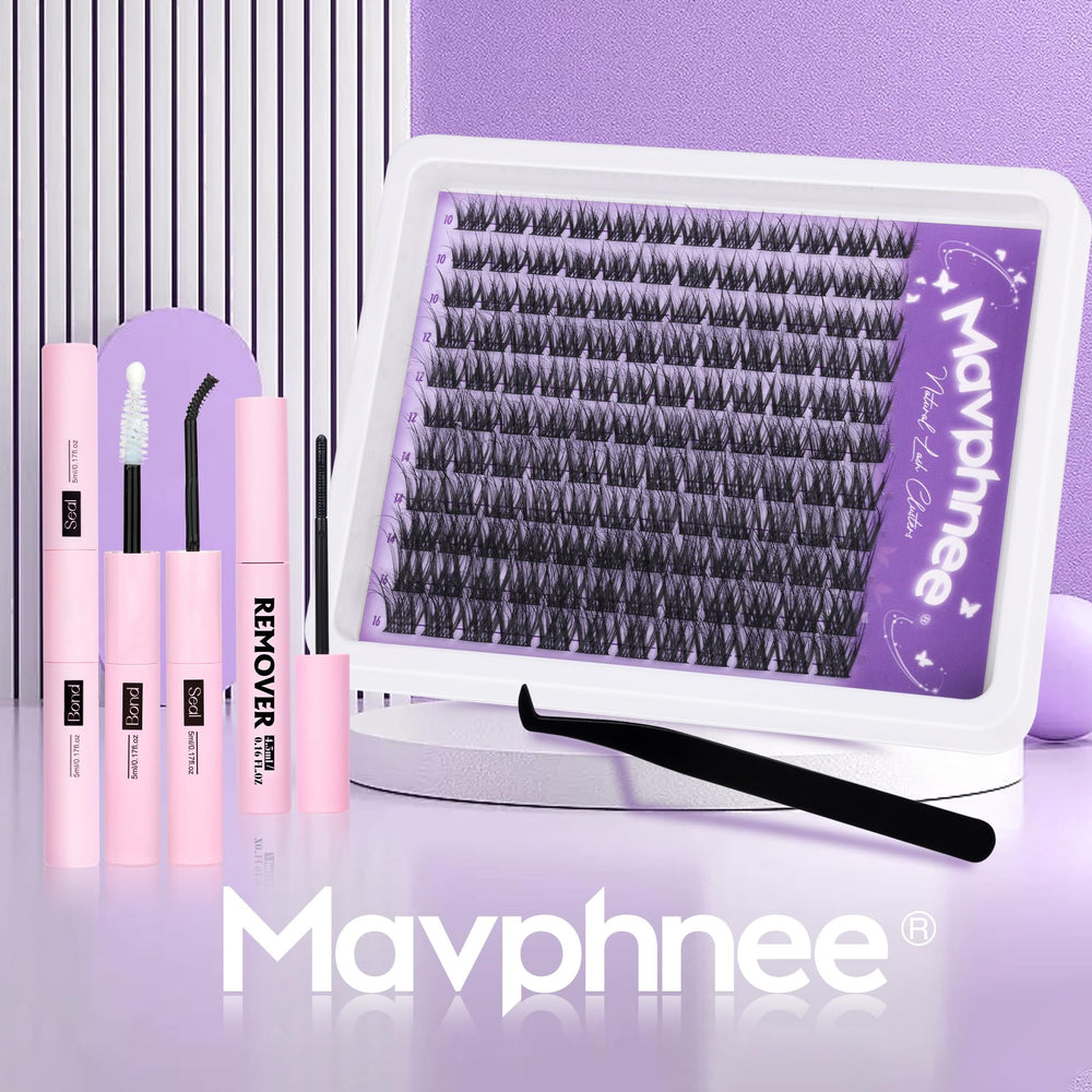 Mavphnee soft feather-light lashes deliver all-day comfort.