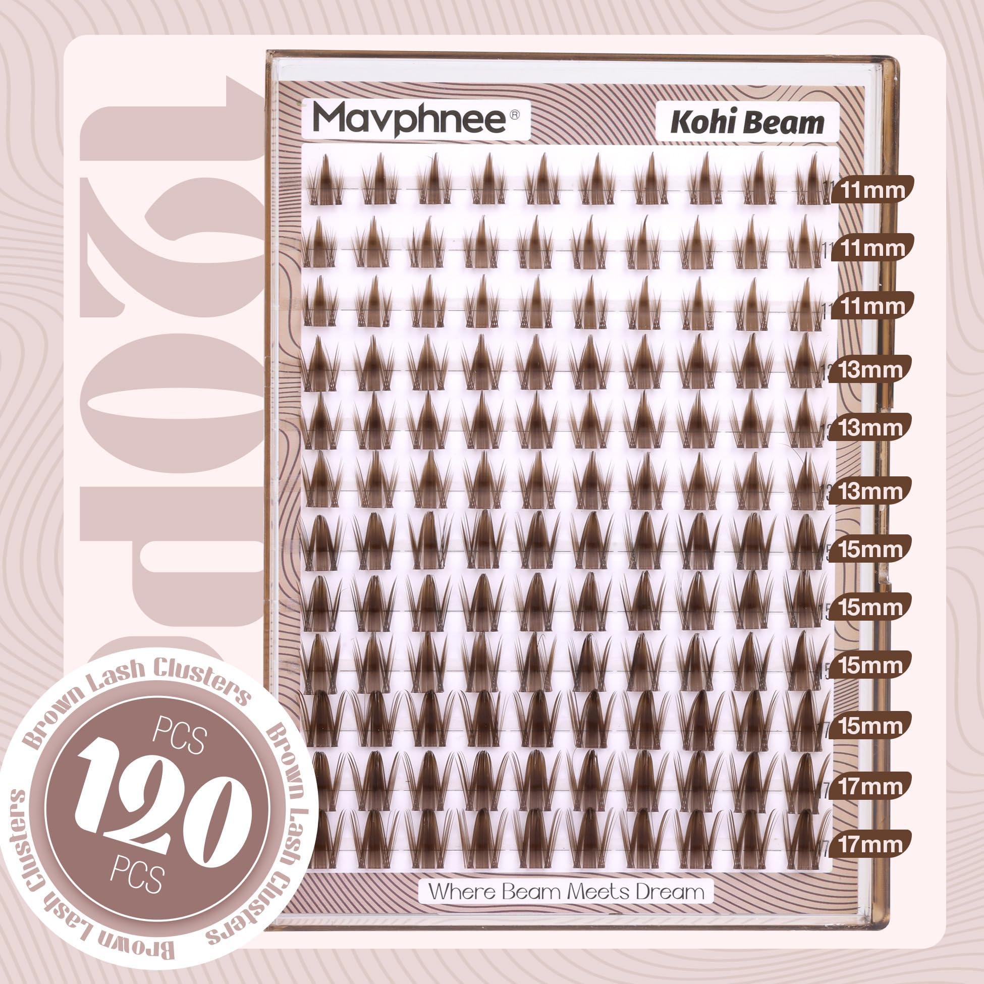 Mavphnee spiky cluster lashes anime style add dimensional drama in seconds.