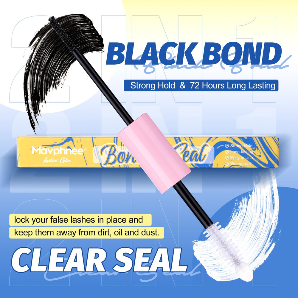 Mavphnee stable-hold lash glue for all-day wear on busy days.